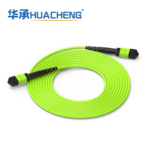 HUACHENG MPO-MPO 8/12/24 Core Single Mode Multimode Fiber Optic Patch Cords