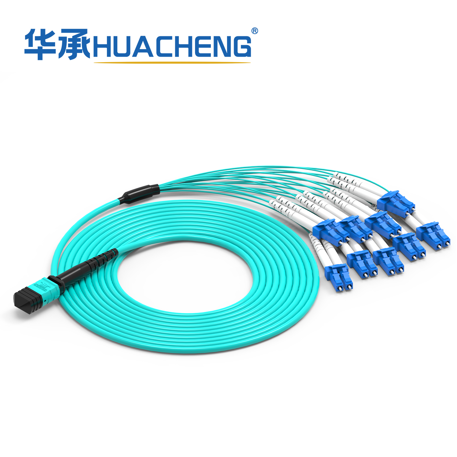 HUACHENG MPO/MTP-LC Sm/Om3/Om4 Breakout Patch Cords