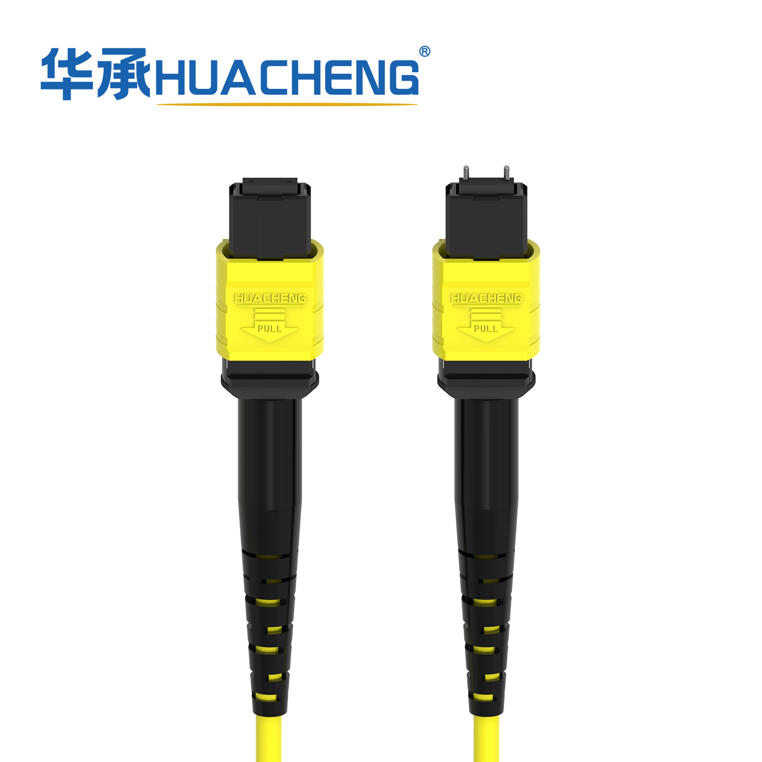 HUACHENG MPO-MPO 8/12/24 Core Single Mode Multimode Fiber Optic Patch Cords