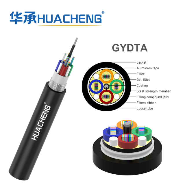 HUACHENG GYDTA Stranded Loose Tube Non-Armored Ribbon Fiber Cable