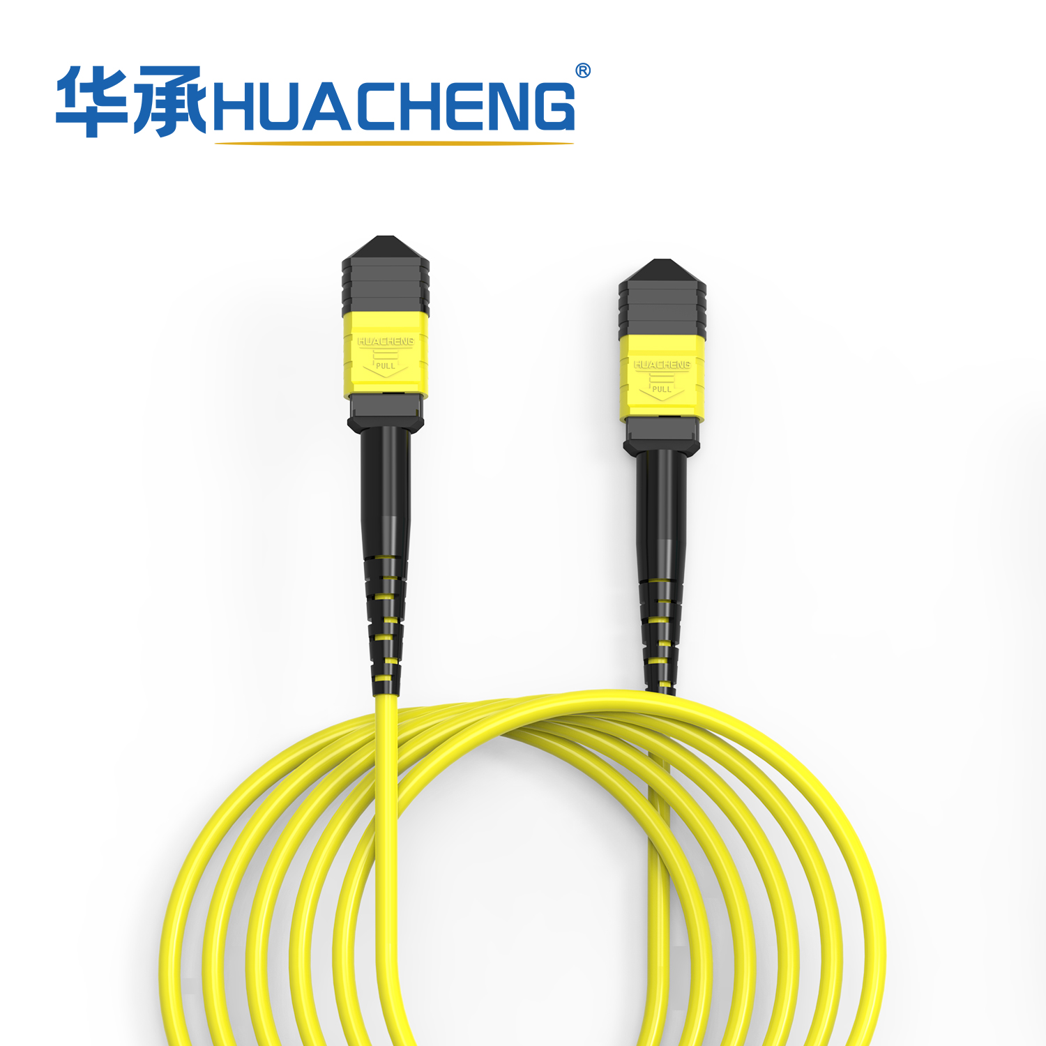 HUACHENG MPO-MPO 8/12/24 Core Single Mode Multimode Fiber Optic Patch Cords