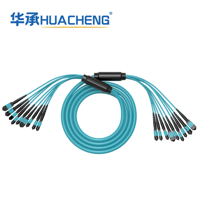 HUACHENG MPO/MTP 8/12/24/48/96 cores Pre-Terminated Trunk Cable for FTTH Data Center