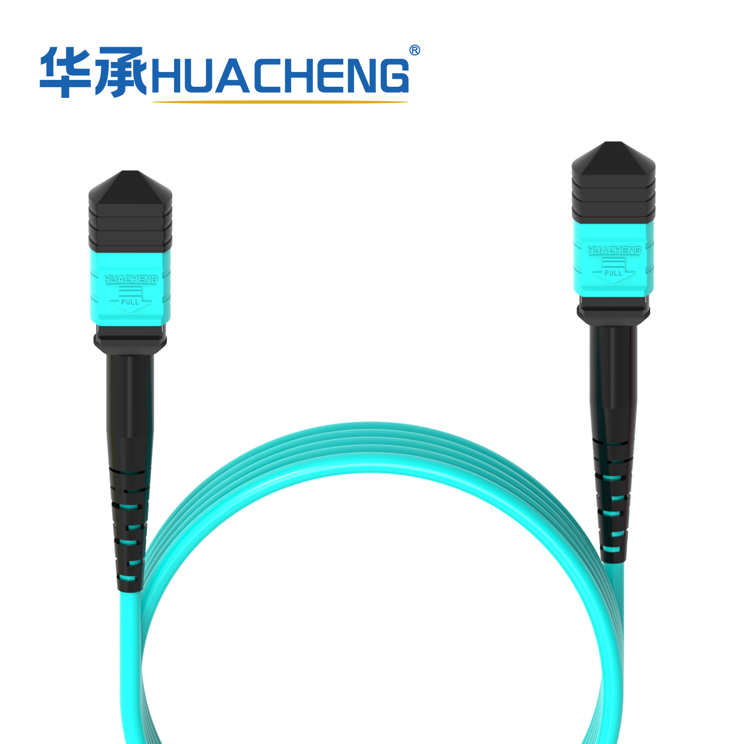 HUACHENG MPO Polarity Conversion Jumper Fiber Optic Patch Cords