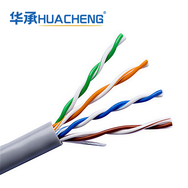 24AWG 4 Twisted Pairs CMR U/UTP 350MHz Solid Copper Cat5e Ethernet Bulk Cable