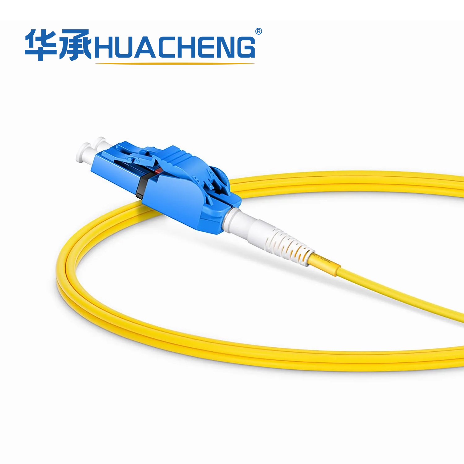 1m FC/APC to LC/UPC Simplex OS2 Single Mode Ofnr 2.0mm Tight-Buffered FTTH Fiber Patch Cord