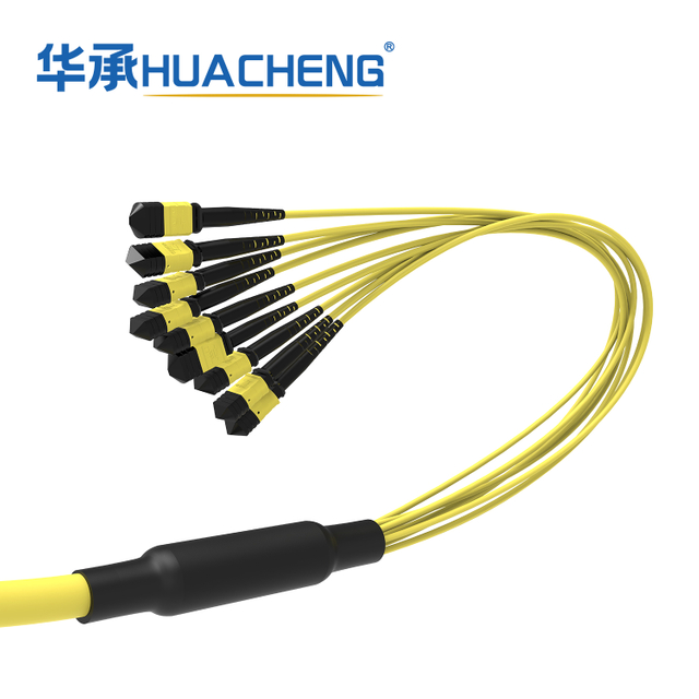 HUACHENG MPO/MTP 8/12/24/48/96 cores Pre-Terminated Trunk Cable for FTTH Data Center