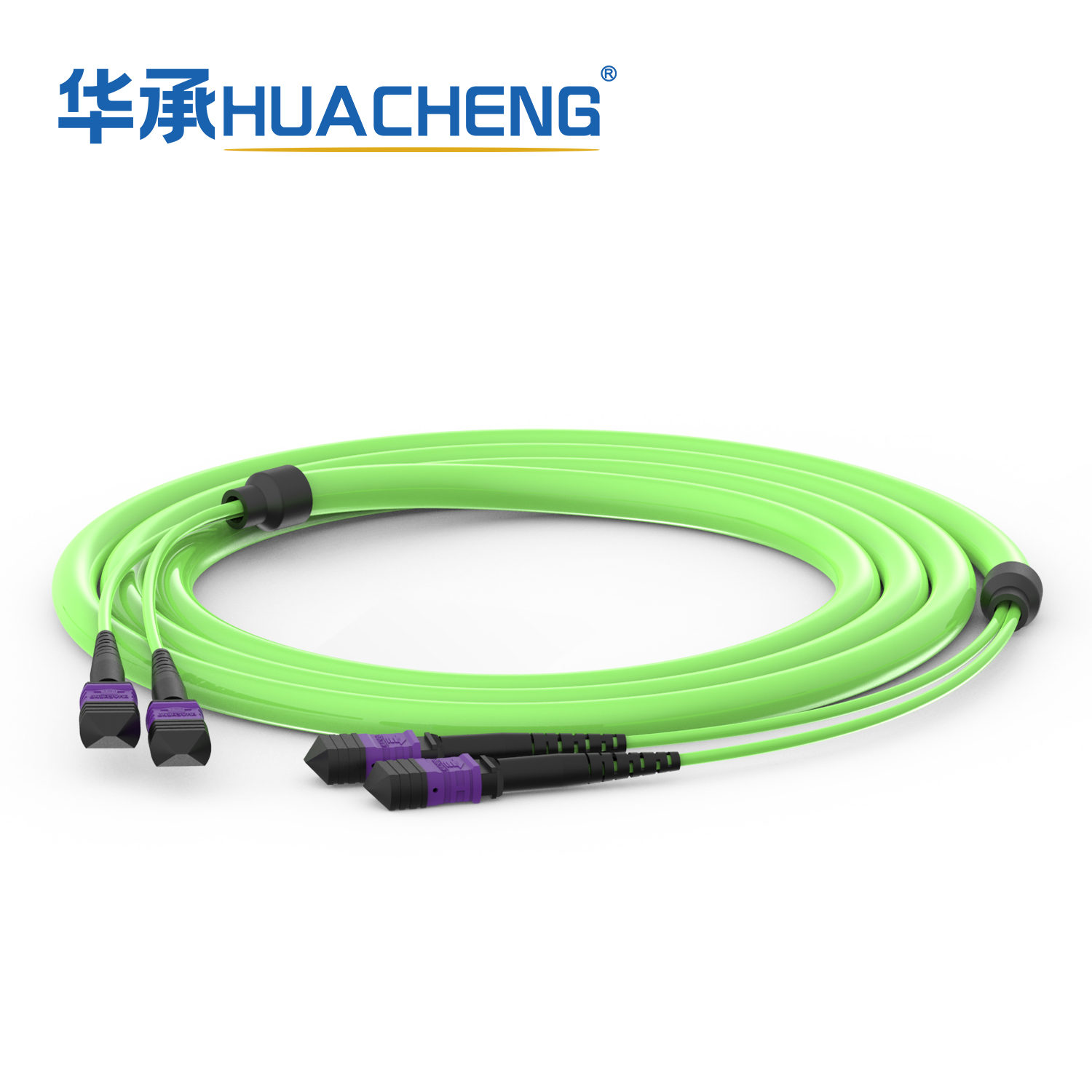 HUACHENG 12F-MPO Trunk Assembly, 24F, Bend-insensetive Single Mode, LSZH
