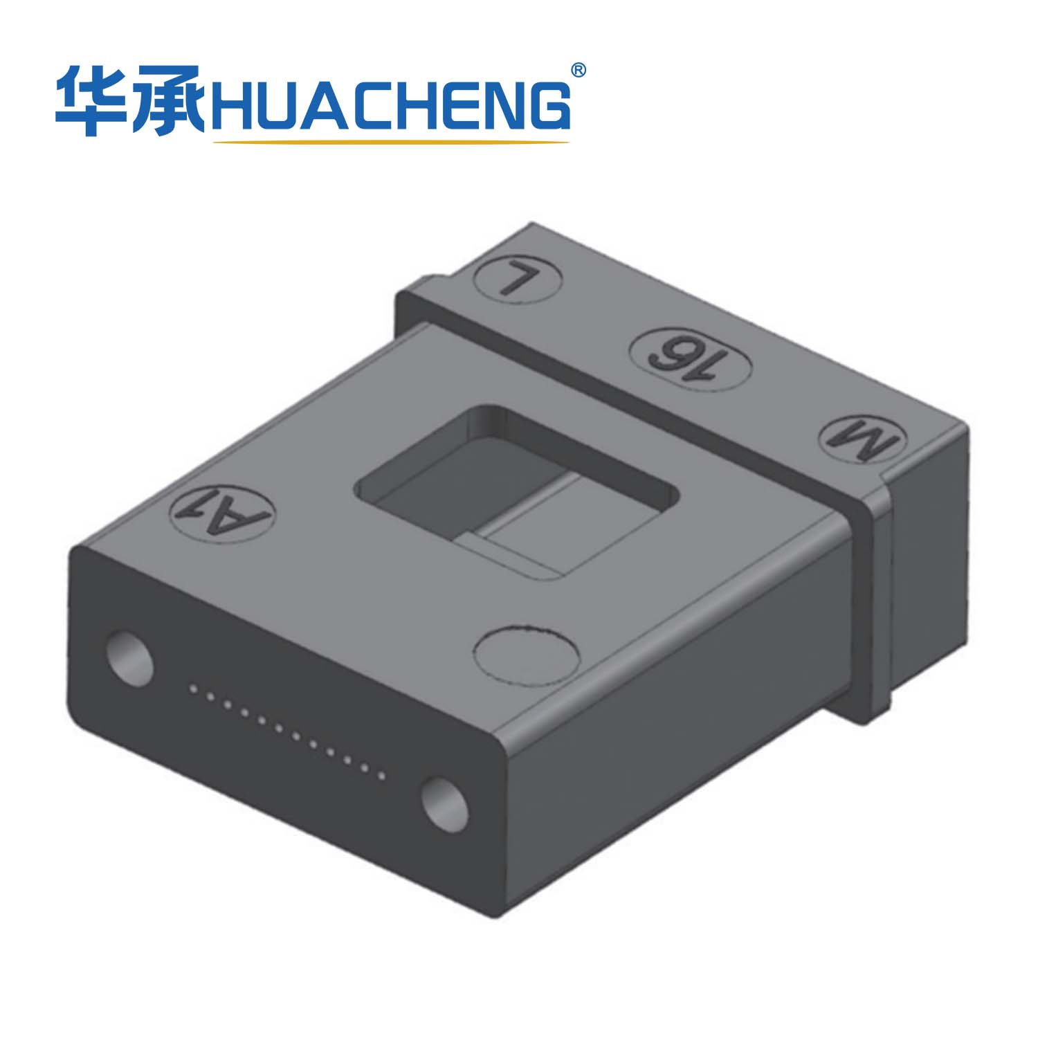 HUACHENG MT Ferrule, 16F, MultiMode, Low Loss