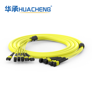 HUACHENG 12F-MPO Trunk Assembly, 72F, Bend-insensetive Single Mode, Riser