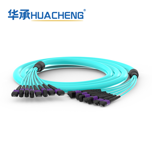 HUACHENG 12F-MPO Trunk Assembly, 96F, OM3, LSZH