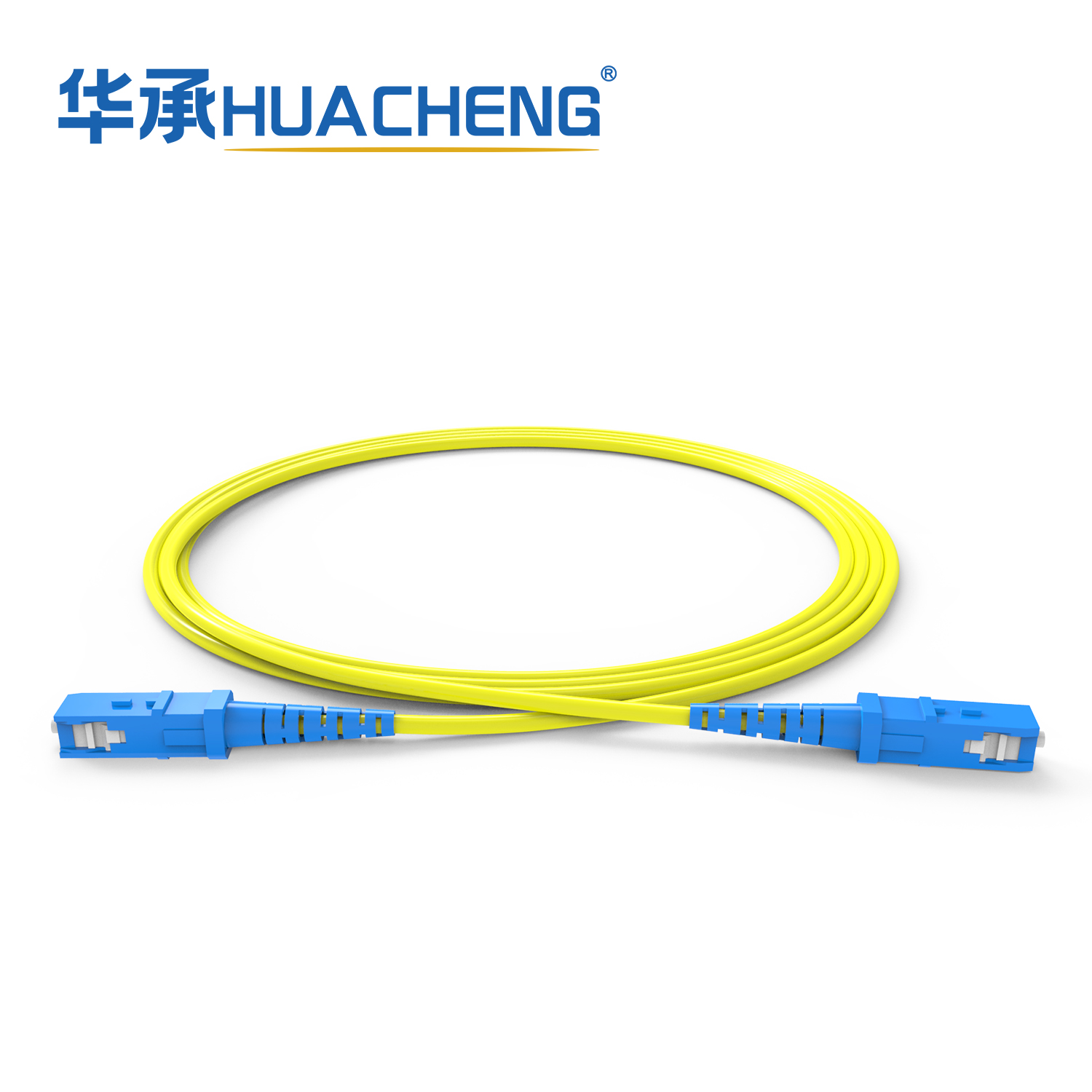 HUACHENG SC/UPC-SC/UPC Jumper, Bend Insensitive Single Mode, Tight-Buffered, 2.0mm, Plenum