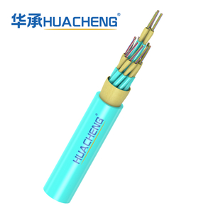 HUACHENG Indoor Cable, Distribution, Loose Tube, 96F, OM3, Plenum, 8F 2.0 Subunit