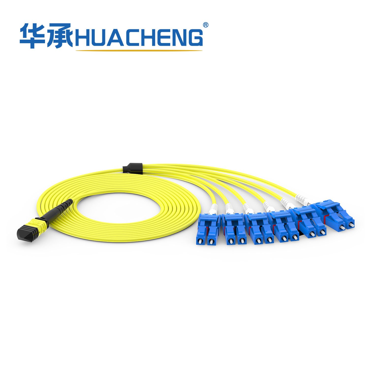 HUACHENG 12F-MPO Harness, Bend Insensitive Single Mode, 3.0mm, LSZH