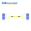 HUACHENG LC/UPC-LC/UPC Uniboot Fanout Assembly, Bend Insensitive Single Mode, 2.0mm, LSZH