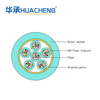 HUACHENG Indoor Cable, Distribution, Loose Tube, 96F, OM3, Plenum, 16F 2.0 Subunit