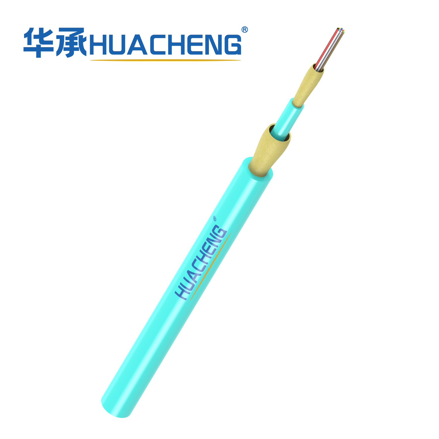 HUACHENG MFA, Distribution, Loose Tube, 12F, OM4, Plenum, 12F 2.0 Subunit