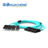 HUACHENG LC-LC Uniboot Trunk Assembly, MultiMode, 8F, Loose Tube, 2.0mm, Riser