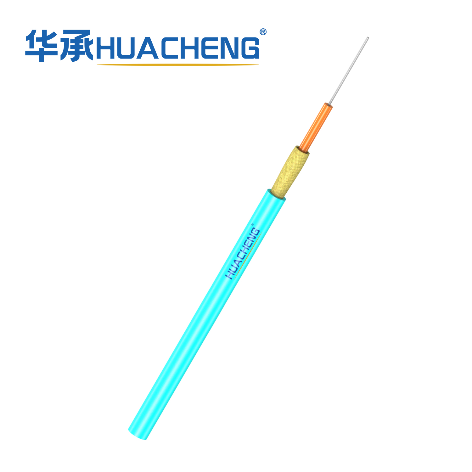 HUACHENG TB Cable, Interconnect, Tight Buffered, 1F, OM4, Plenum, 2.0