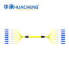 HUACHENG LC-LC Fanout Assembly, 8F, Bend Insensitive Single Mode, Tight-Buffered, 2.0mm, Plenum