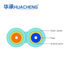 HUACHENG TB Cable, Interconnect, Tight Buffered, 2F, OM3, Riser, 2.0